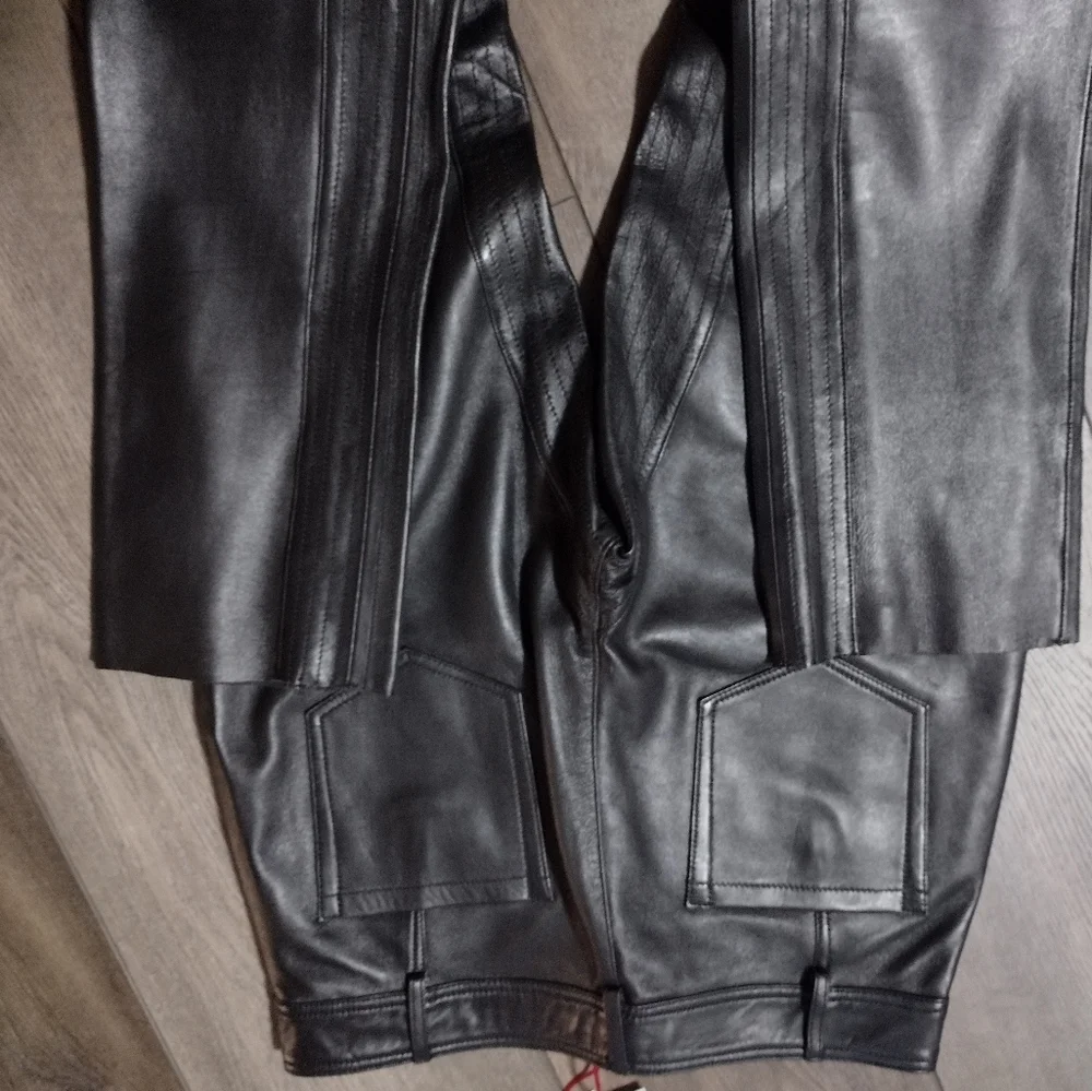 NWT ZARA SRPLS LTHR PNT 07 - Picture 3 of 10